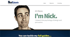 Desktop Screenshot of nickkolenda.com